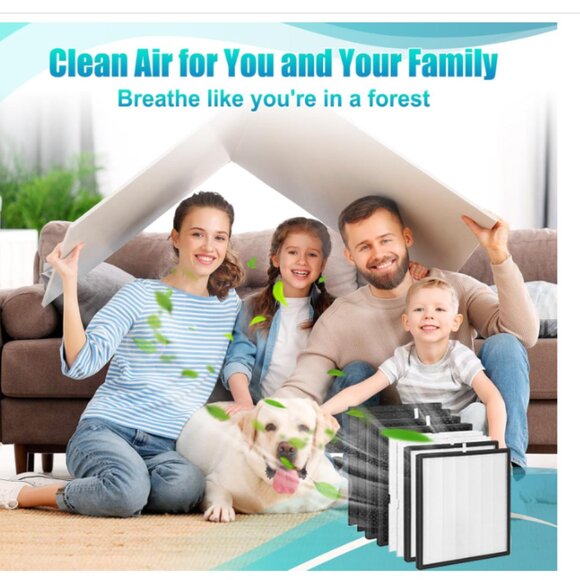 2 SET MinusA2 Replacement Filter-Compatible with Compatible with Rabbit Air - Picture 3 of 7